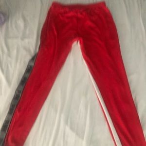Pink joggers size large